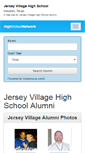 Mobile Screenshot of jerseyvillagehighschool.org